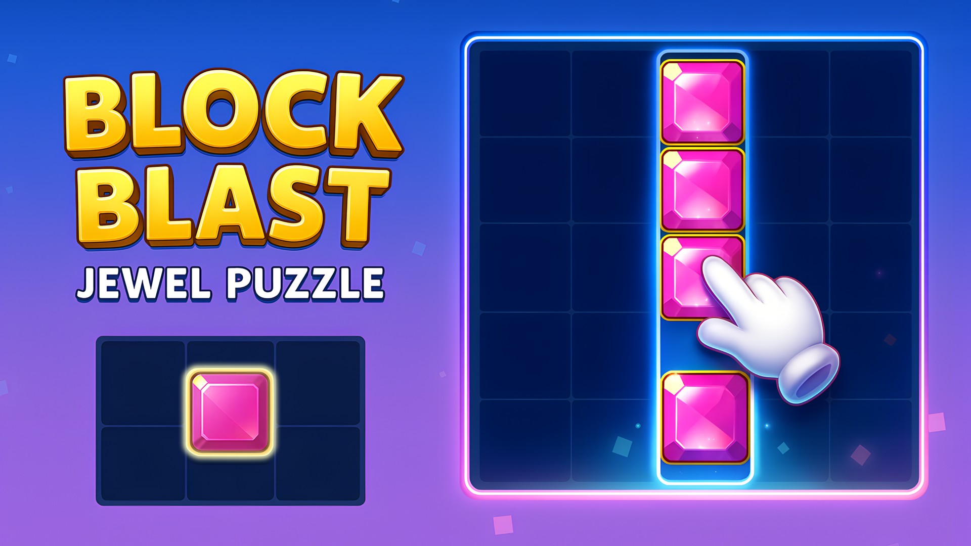 Block Blast jewel puzzle cover