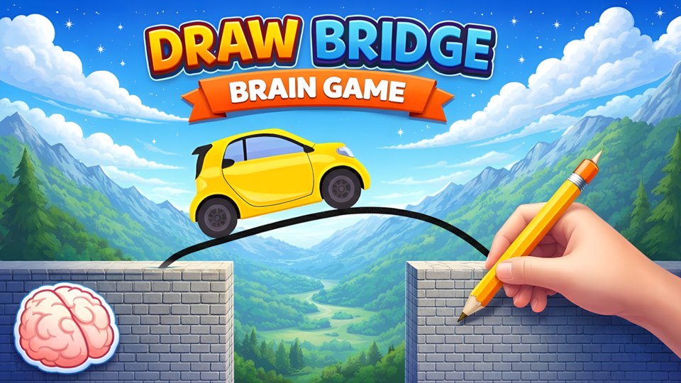 Draw Bridge - Brain Game cover